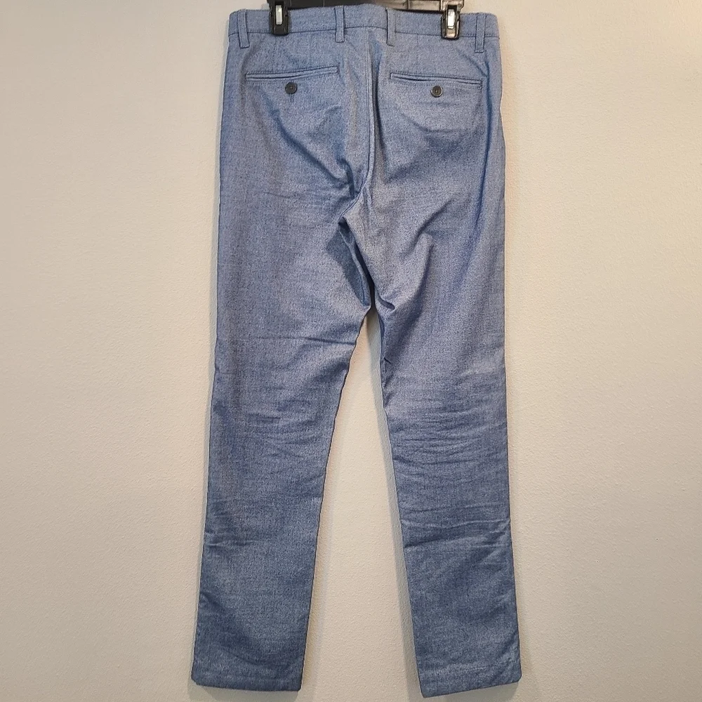 Ted Baker Volvek Blue Classic Fit Trousers -Size 30